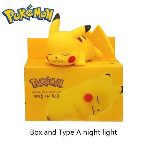 Pokemon Pikachu rysunek lampka nocna Anime śliczne 12646896597