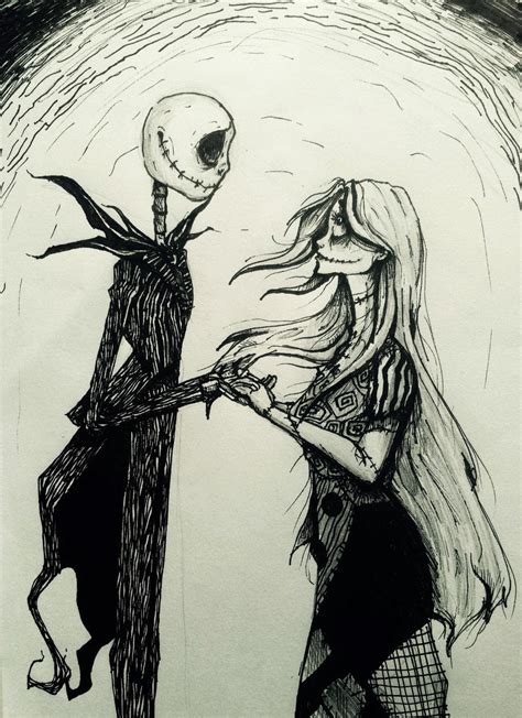 Jack and Sally by MicroPixels on DeviantArt