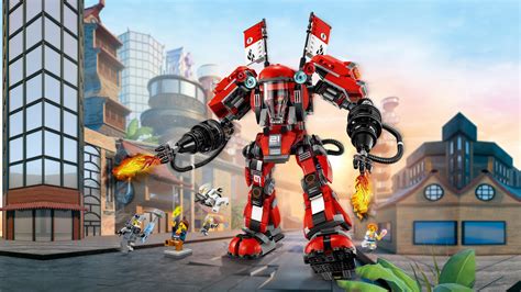 LEGO The Ninjago Movie Fire Mech Robot Christmas Gift Toy SALE Ninja Kids 7061 | eBay