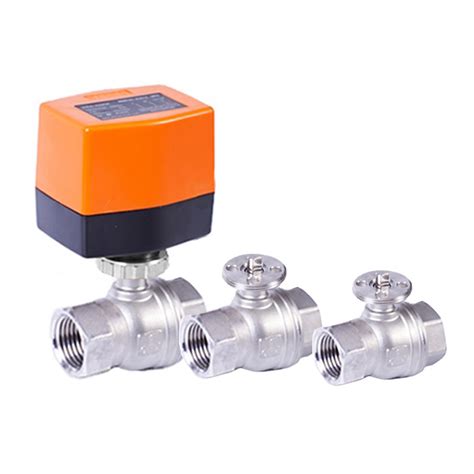 Winner Winvall Motorised Actuator Motorized Ss 2 Way Ball Valve Electric Stainless Steel 304