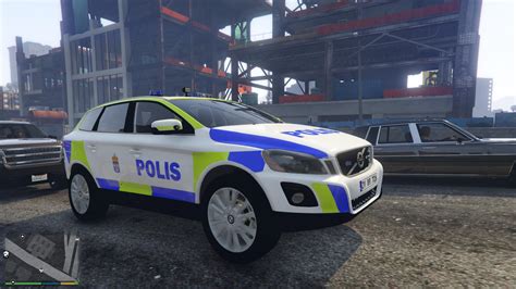 Volvo Xc60 Swedish Police Unit Gta5