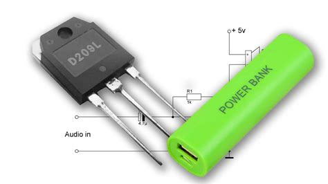 Simple Audio Amplifier Using One Transistor How To Make Youtube