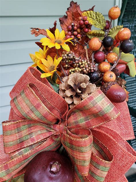 Fall Floral Lantern Swagfall Floral Swag Fall Lantern Etsy