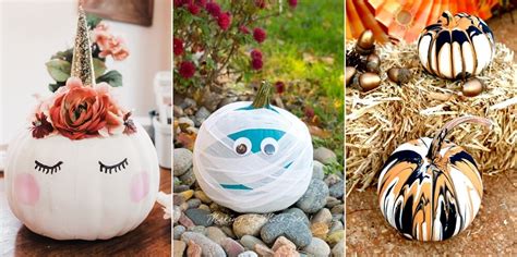 5 No Carve Pumpkin Diy Ideas