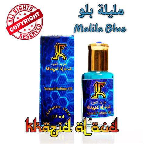 Jual Khazid Al Oud Parfum Malila Blue Asli Original Non Alkohol