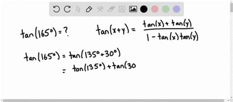 Solved Values Of Trigonometric Functions Use An Addition Or Subtraction