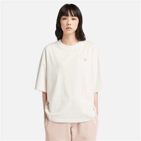 Dunstan Oversized T Shirt For Women In White