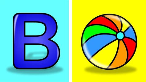 B For Ball Abcd Alphabet Songs Abc Songs For Children Kids