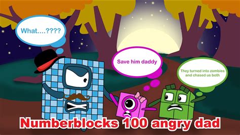 Numberblocks 100 Angry After Nb 4 Tells Everything Numberblocks Fan Made Coloring Story Youtube