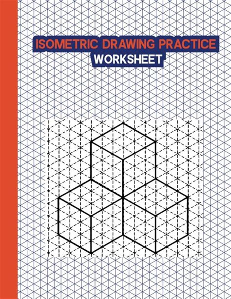 Isometric Drawing Practice Worksheet Isometric Graph Paper For