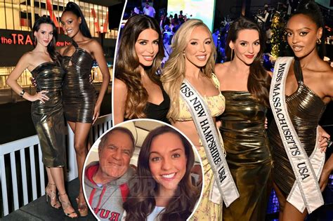 Bill Belichick’s 23-year-old girlfriend enjoys night out at Boston bash ...