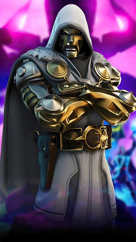 Fortnite Fortnite Battle Royale Video Game Doctor Doom Hd Phone Wallpaper Rare Gallery