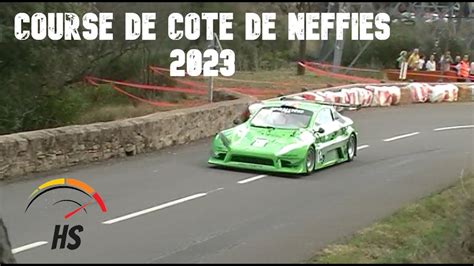 Course de cote de neffiès 2023 YouTube