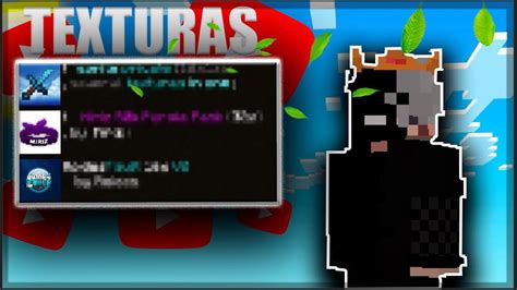 Jogando Texturas De Youtubers No Bedwars Mushmc Youtube