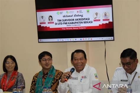 PMI Kabupaten Bekasi Mendapat Sertifikat Akreditasi Paripurna ANTARA News