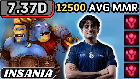 7 37d Insania OGRE MAGI Hard Support Gameplay 37 ASSISTS Dota 2