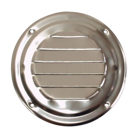 Louvre Vent Stainless Steel Round Hobart Marine Company