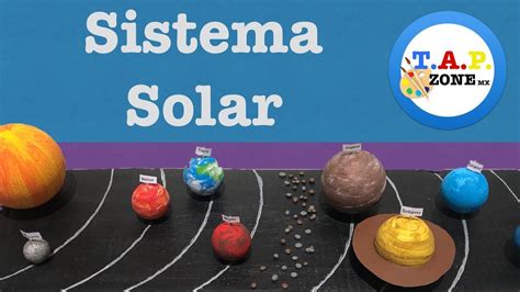 Como Hacer La Maqueta Del Sistema Solar Tap Zone Mx Sistema Solar Solar Homework