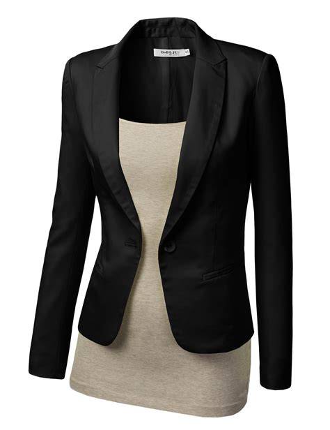 Black Fitted Blazer