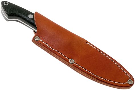 Bark River Bird Trout CPM S45VN Black Canvas Micarta