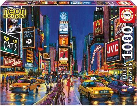 Legpuzzel 1000 Stukjes Times Square New York Educa Puzzel Bol