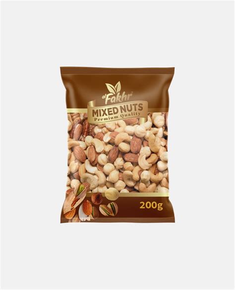 Alfakhr Mixed Nuts Roasted Salted 5kg Bag Alkhier Food