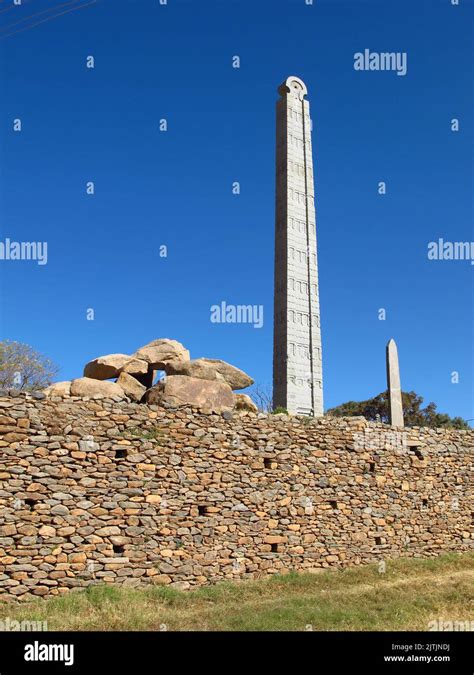 Obelisks of aksum in ethiopia hi-res stock photography and images - Alamy