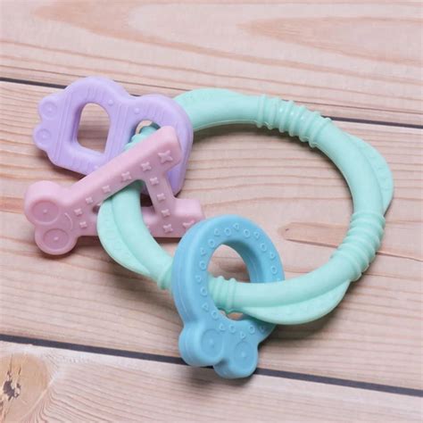 Various Cute Baby Teething Toys,Soft Silicone Natural Bpa Free Duck ...