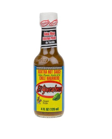 El Yucateco Salsa Picante Kutbil Ik De Xxxtra Hot Sauce Chile Habanero 120ml Bottle Lollies N