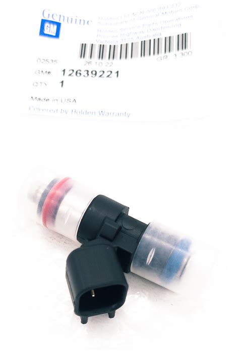 Injector Fuel 12639221 For Gm Holden Ve Sii Vf Wn 60l Oe Sequential Multi Port Fuel Injector