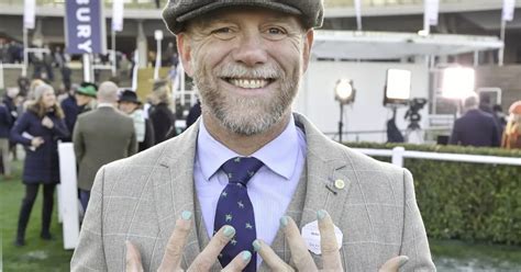 I M A Celeb S Royal Mike Tindall Shows Off Fingernails Painted By