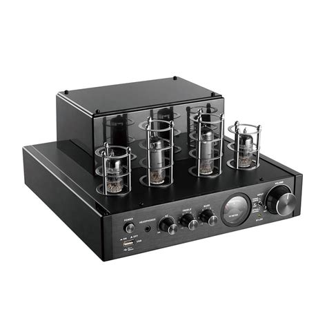 25 Watt Stereo Hybrid Tube Amplifier With Bluetooth Optical Coaxial