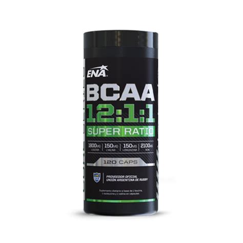 Ena Sports Bcaa 12 1 1 120 Capsulas Freya Fitness