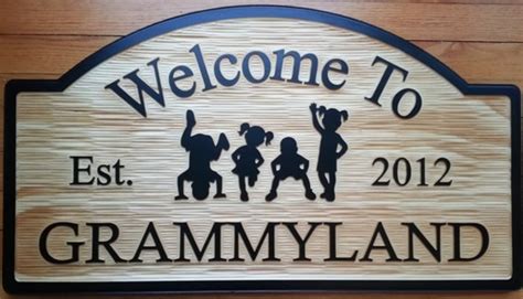 Items Similar To Personalized Outdoor Wood Sign Hanging W Customizable