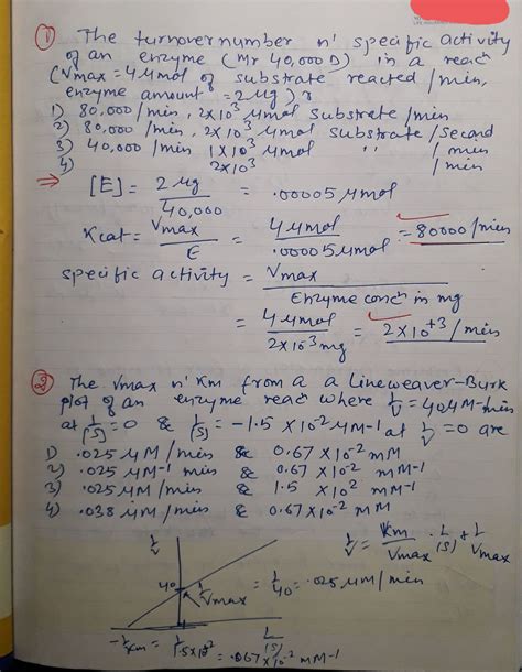 BiotekZone: Problems on Enzyme Kinetics