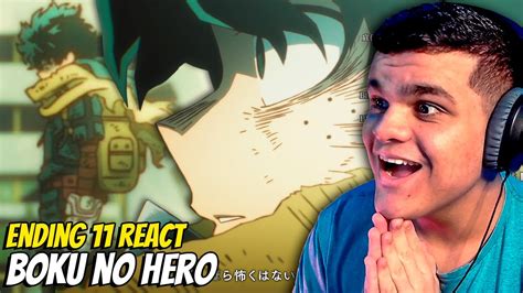 DEKU DARK UMA DAS MELHORES ENDINGS BOKU NO HERO ENDING 11 REACT YouTube