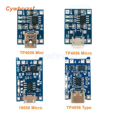 Pcs Micro Usb V A Tp Lithium Battery Charger Module