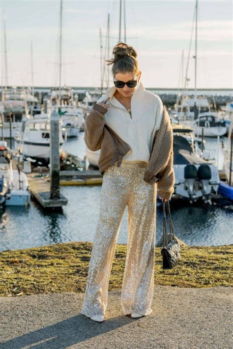 My Holiday Style Solved Schleppy Chic Goes Glam Sequins Pants