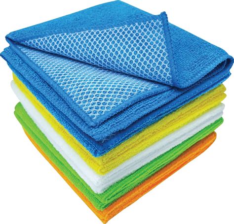 10 Pack Dish Cloths With Tough Scrub Mesh Dish Rags For Washing Dishes