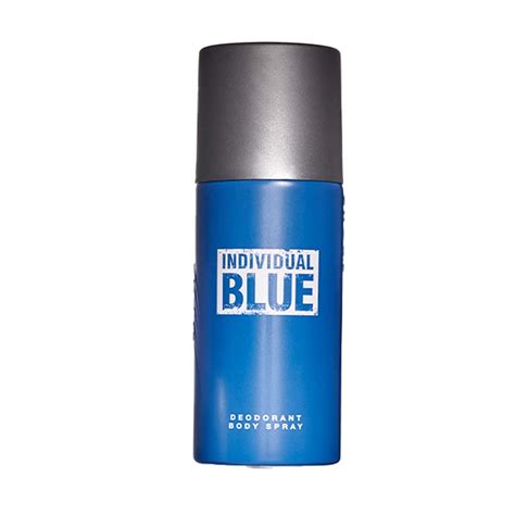 Individual Blue Body Spray Aftershave Avon Uk