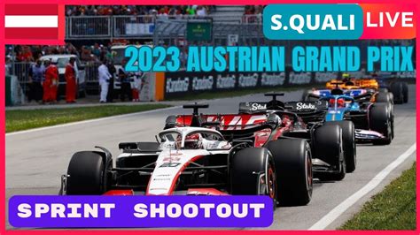 F Live Austrian Grand Prix Sprint Shootout Live Data And