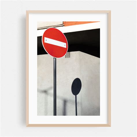 No Entry! - Buenos Aires Buenos Aires Argentina Photography Oak Framed