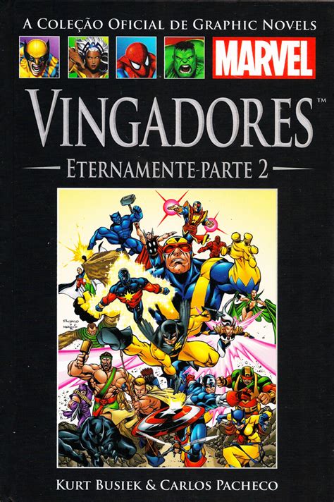 A Cole O Oficial De Graphic Novels Marvel Salvat Vingadores