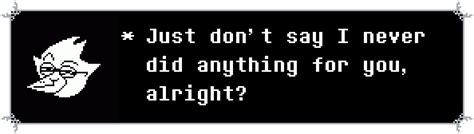 My Pitch for Some Late Game Berdly Dialogue : r/Deltarune