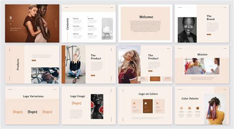 Brand Identity Guidelines Brochure Template For Adobe Indesign