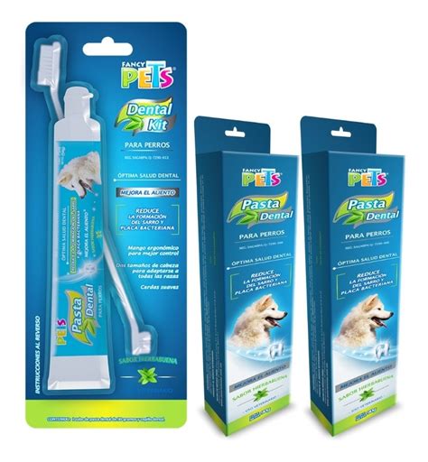 Kit Dental 2 Pastas Para Perro O Gato Fancy Pets Cet Meses Sin