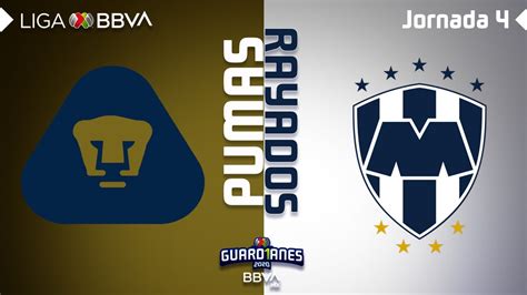 Resumen Y Goles Pumas Vs Monterrey Liga BBVA MX Guardianes 2020