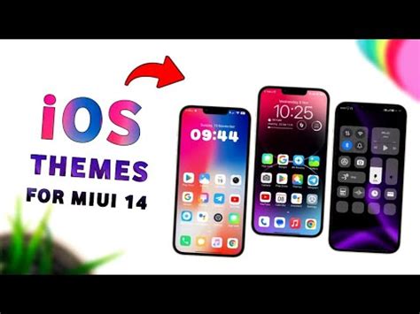 Top 3 AWESOME IOS 17 Style Miui Themes IOS Themes For Miui 14 13