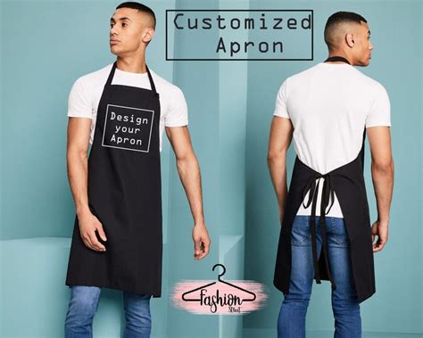 Customized Aprons Personalized Aprons Custom Apron Full-length - Etsy