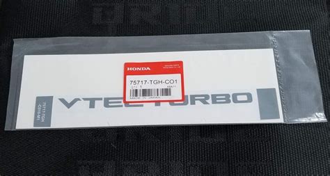 Amazon Genuine Oem Cdm Vtec Turbo Window Sticker Decal For Honda